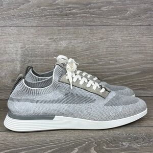Wolf & Shepherd SupremeKnit Men’s Sz 13M Gray White Knit Low Trainers Sneakers